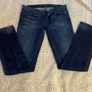 7 for all mankind - straight leg jeans